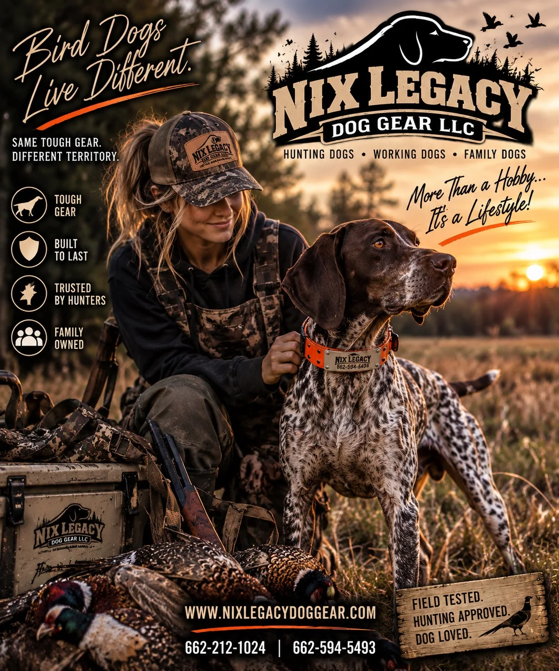 Nix Legacy hunting lifestyle artwork